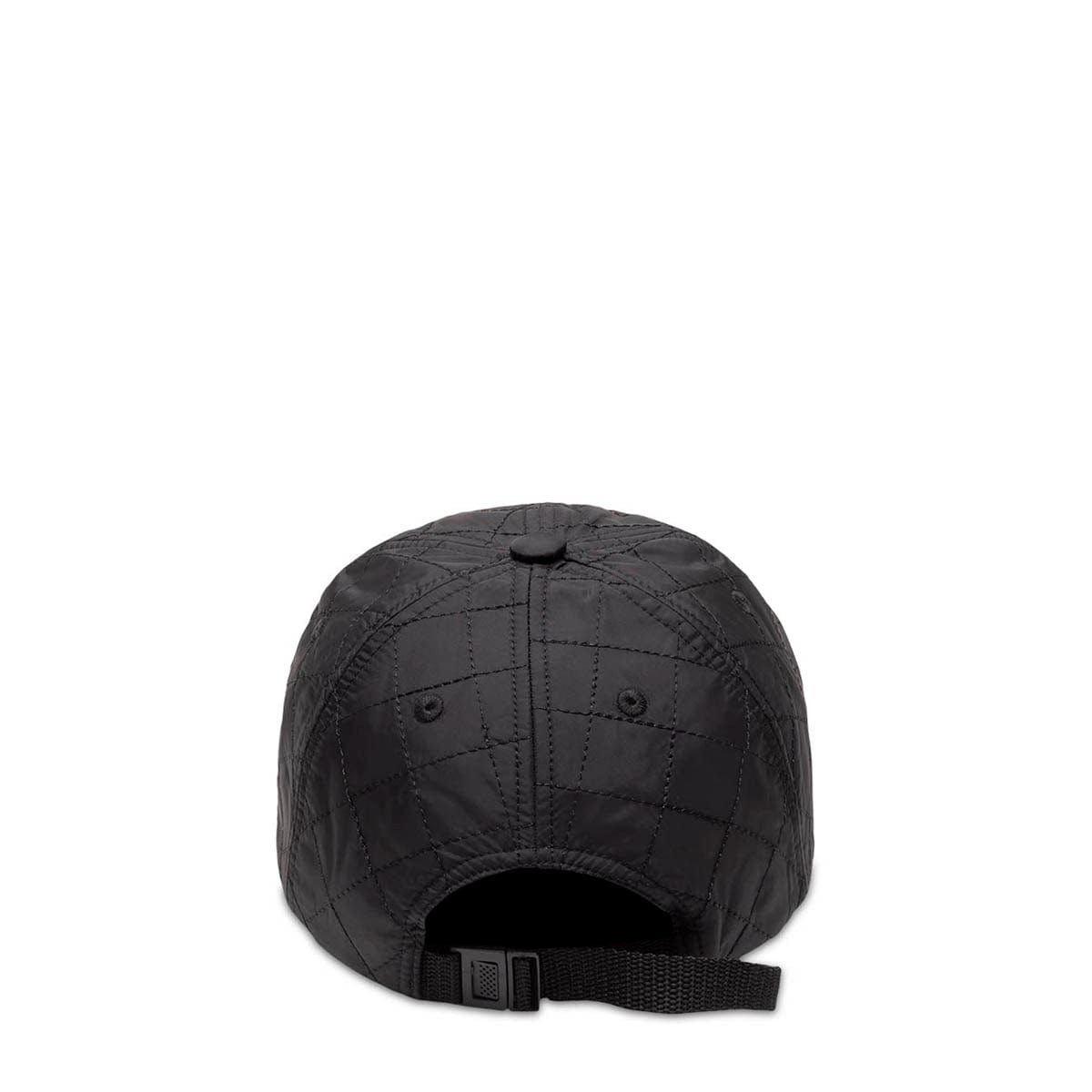 Fucking Awesome Headwear BLACK / O/S QUILTED SPIRAL 6 PANEL STRAPBACK