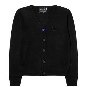 Fred Perry Knitwear x Raf Simons CONTRAST BUTTON CARDIGAN