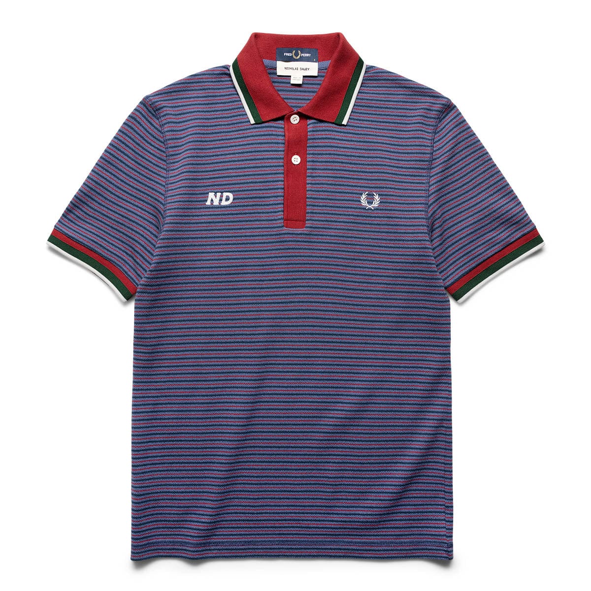 Fred Perry Shirts STRIPED POLO SHIRT