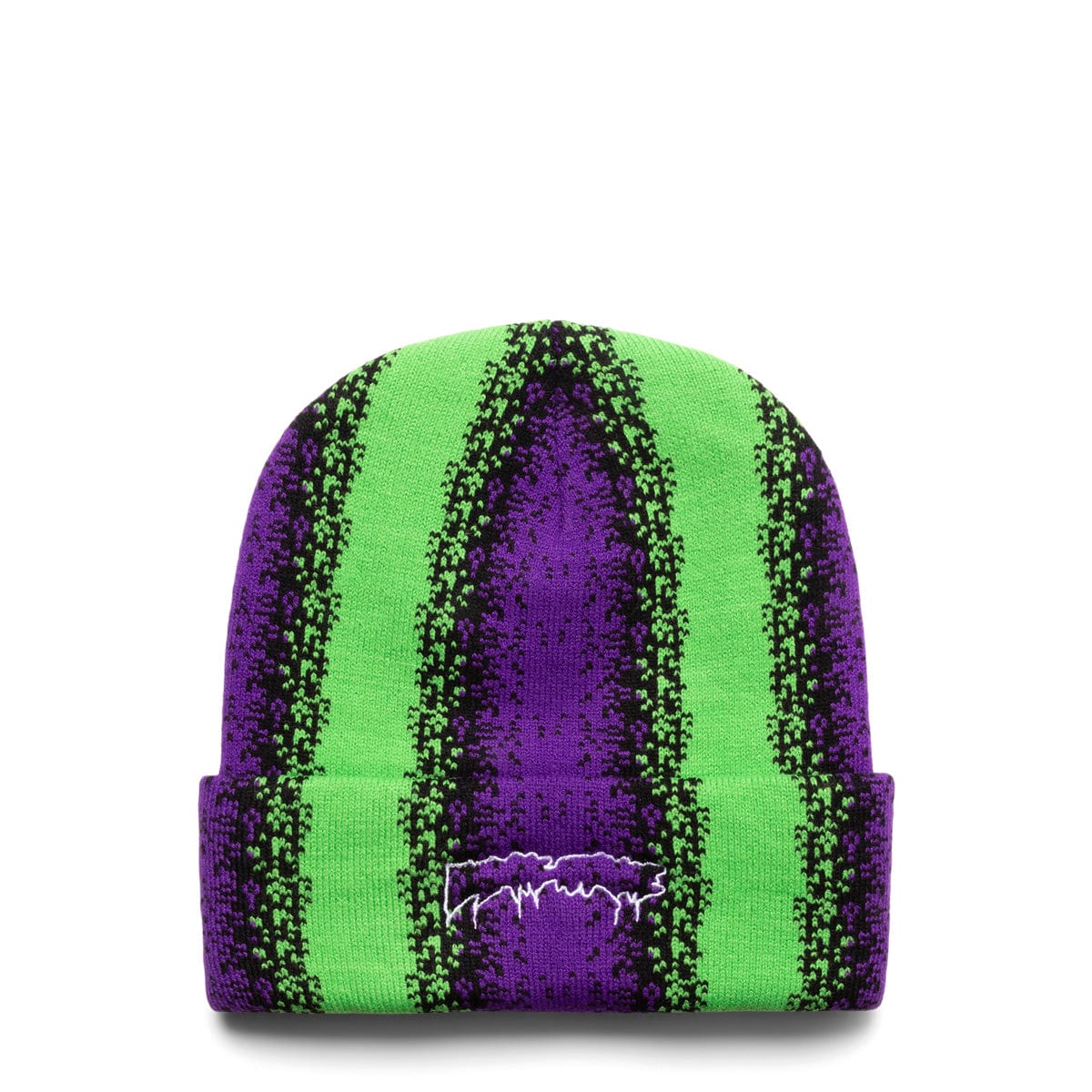 Fucking Awesome Headwear PURPLE/GREEN / O/S GRADIENT DRIP CUFF BEANIE