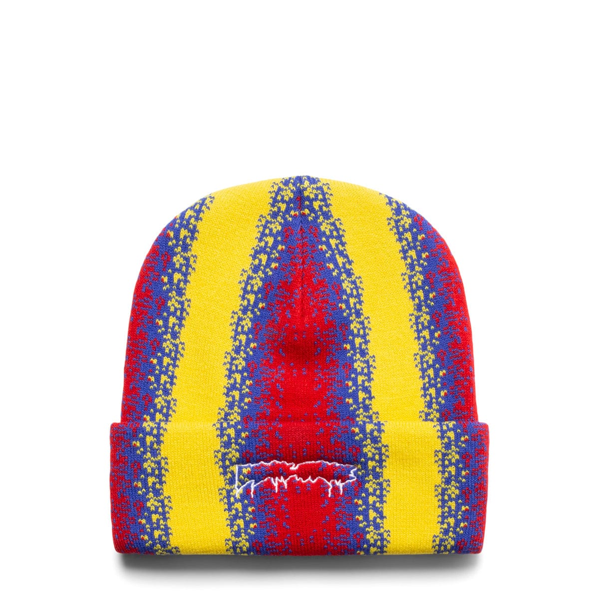 Supreme Pattern Print Tie Dye Beanie