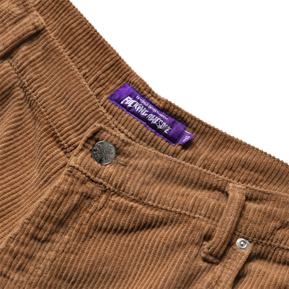 Fucking Awesome Bottoms BROWN / 36 SPIRAL CORD SHORT