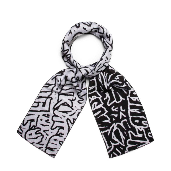 STICKER STAMP SCARF BLACK | Bodega