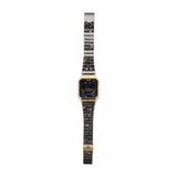 Casio Watches BLACK/GOLD / O/S A100WEPC-1