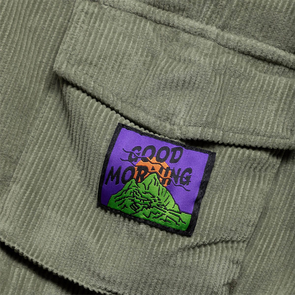 Good Morning Tapes Bottoms CORD CARGO SHORT 17''