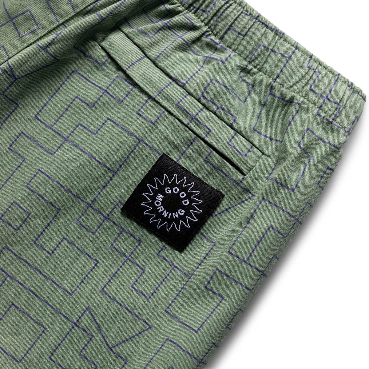 Good Morning Tapes Shorts MIND MAPS CANVAS SHORT 15"