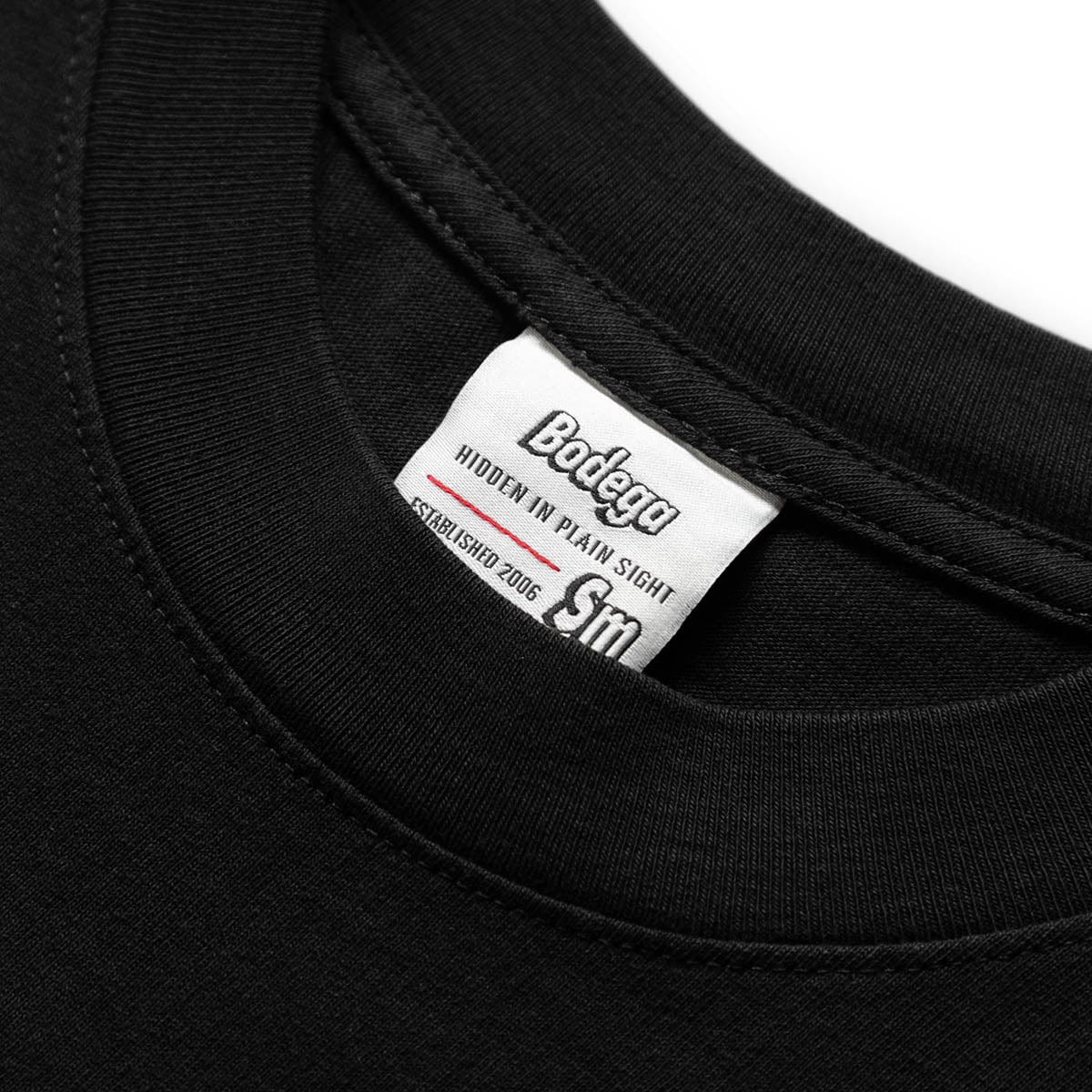 HAZE FOR BODEGA SOUVENIR POCKET TEE BLACK | Bodega