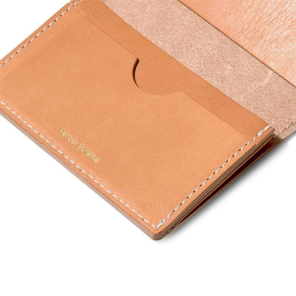 Hender Scheme Bags & Accessories NATURAL / O/S FOLDED CARD CASE
