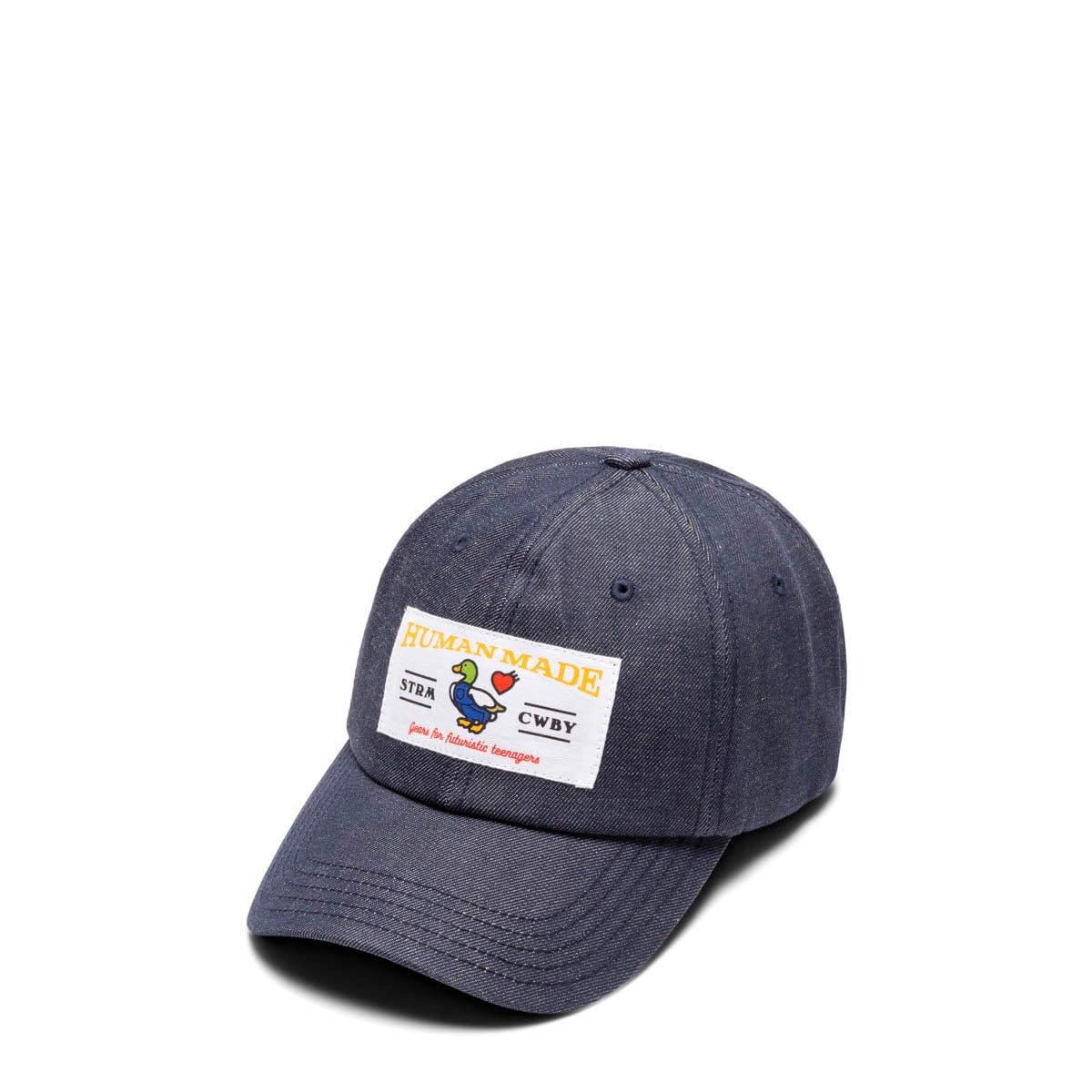 6PANEL DENIM CAP INDIGO | Bodega