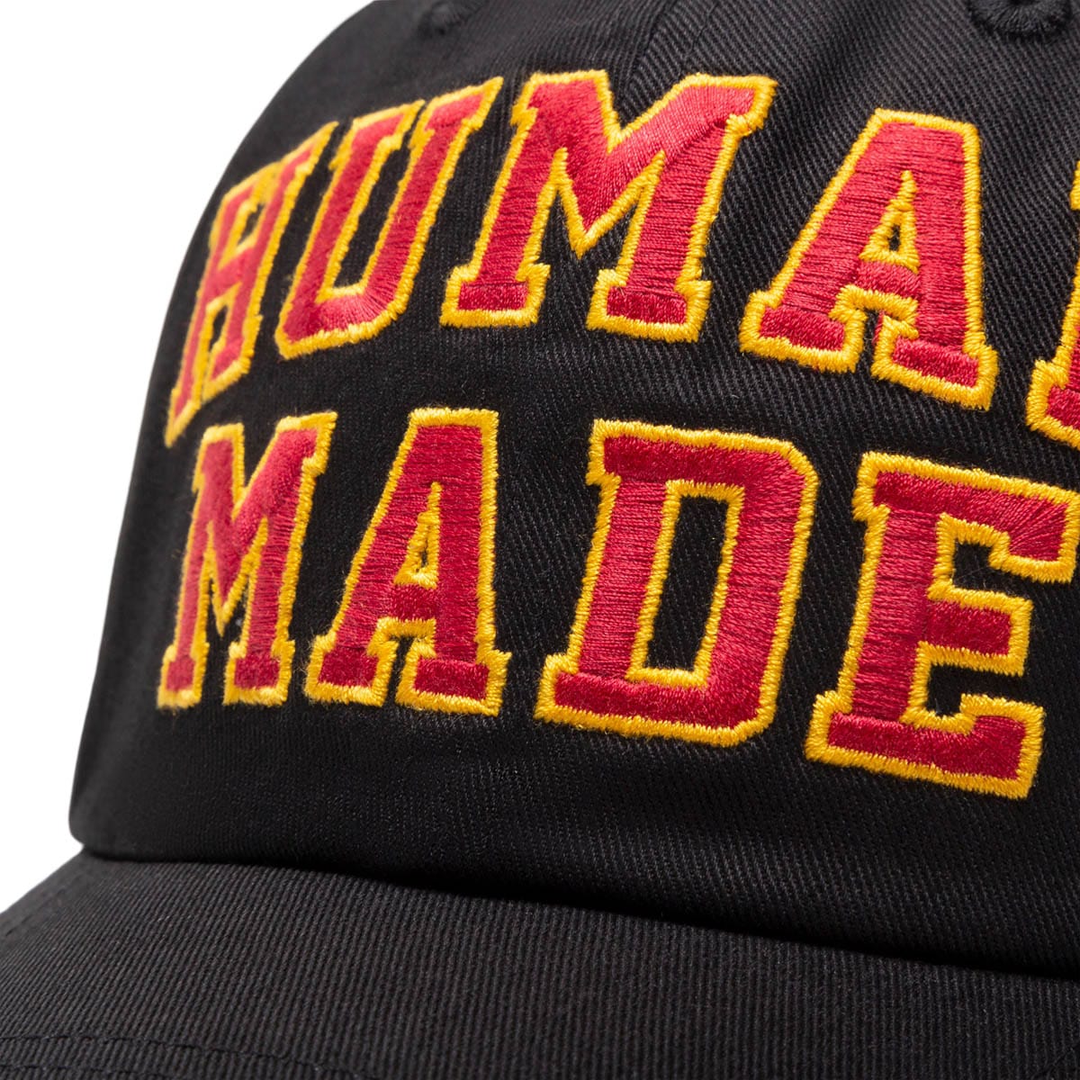 6PANEL TWILL CAP #2 BLACK | Bodega