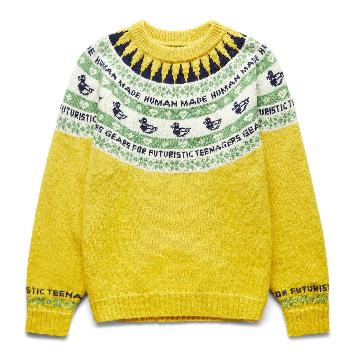 HUMAN MADE Knitwear DUCK JACQUARD KNIT