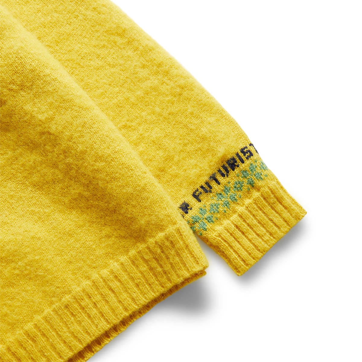 DUCK JACQUARD KNIT YELLOW | Bodega