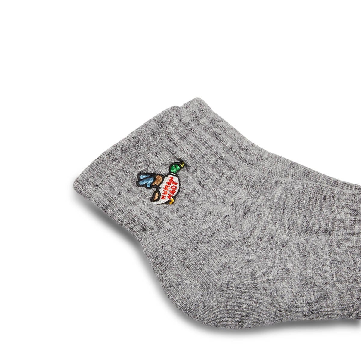 DUCK SHORT PILE SOCKS Gray