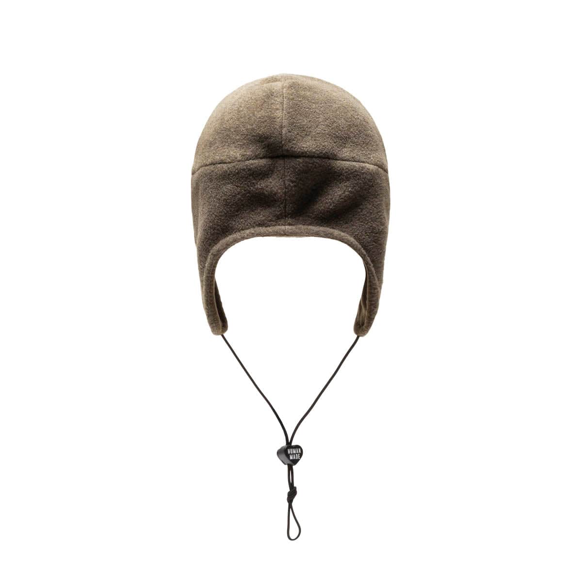 HUMAN MADE Headwear OLIVE DRAB / O/S FLEECE EARFLAP HAT