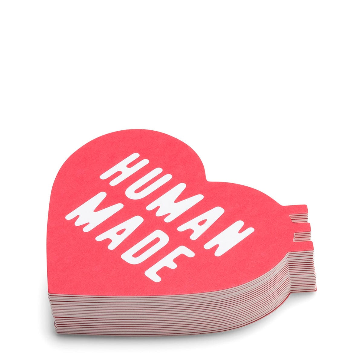 Human Made Home RED / O/S HEART PAPER COASTER SET