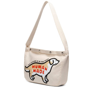 PAPERBOY BAG #2 White | Trunk Bag In Mono-coloured Saffiano