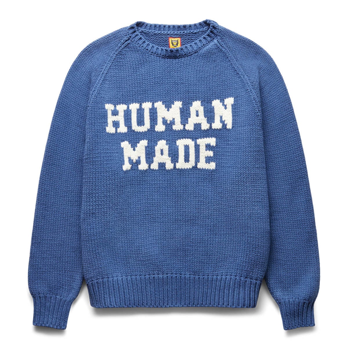 RAGLAN SLEEVE KNIT BLUE | Bodega