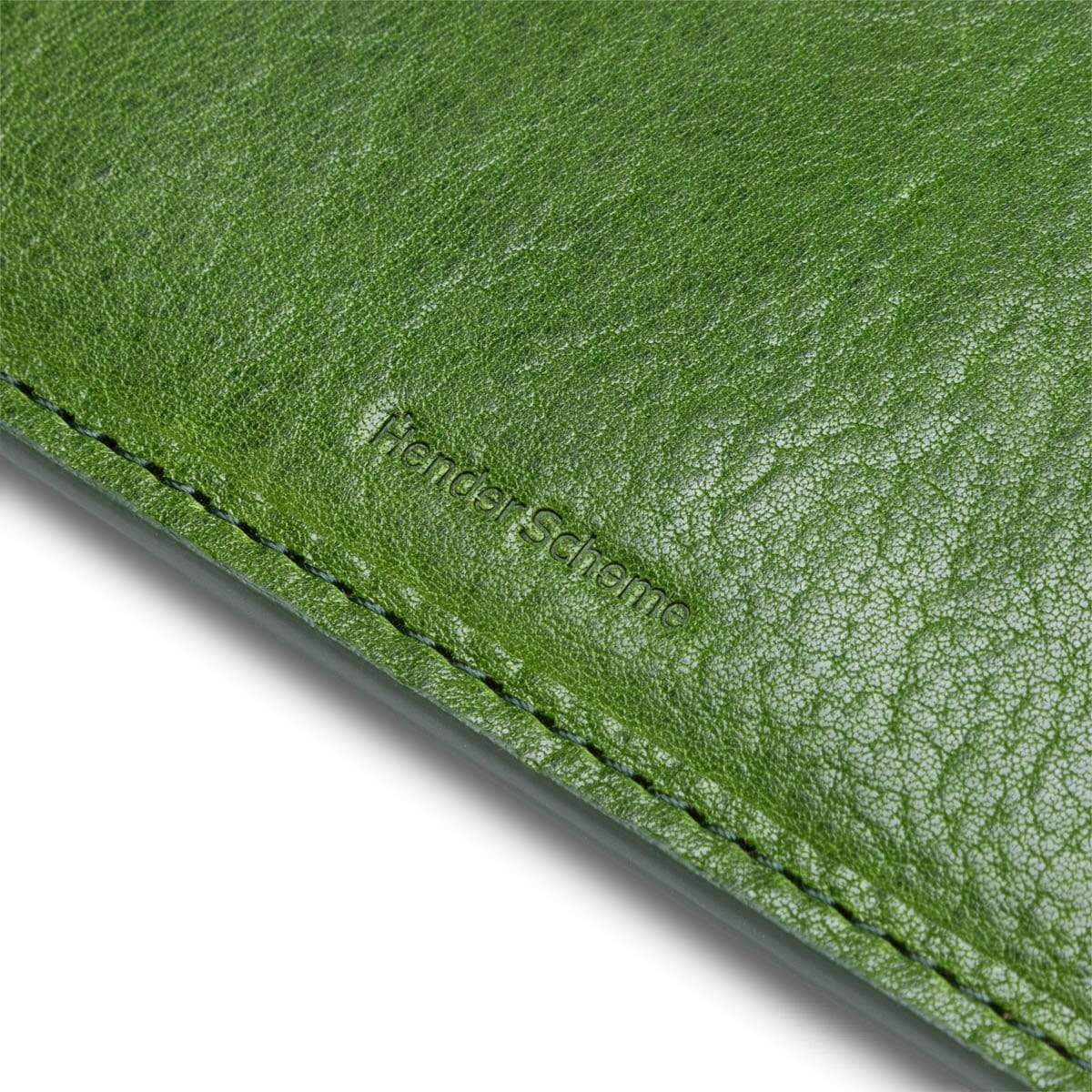 Hender Scheme Wallets & Cases LIME GREEN / O/S L ZIP WALLET