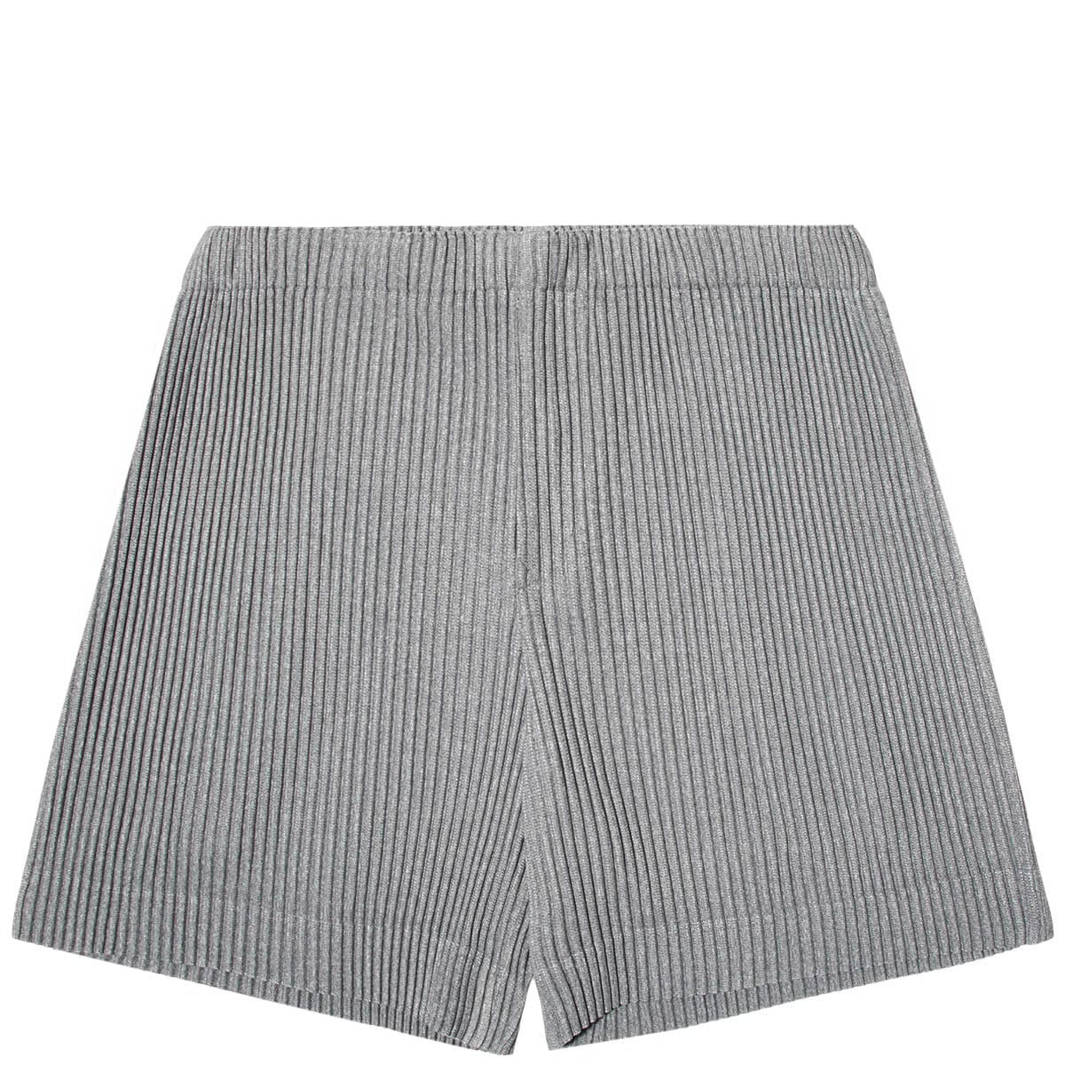 Homme Plissé Issey Miyake Bottoms GRAY / O/S HEATHER PLEATS SHORTS