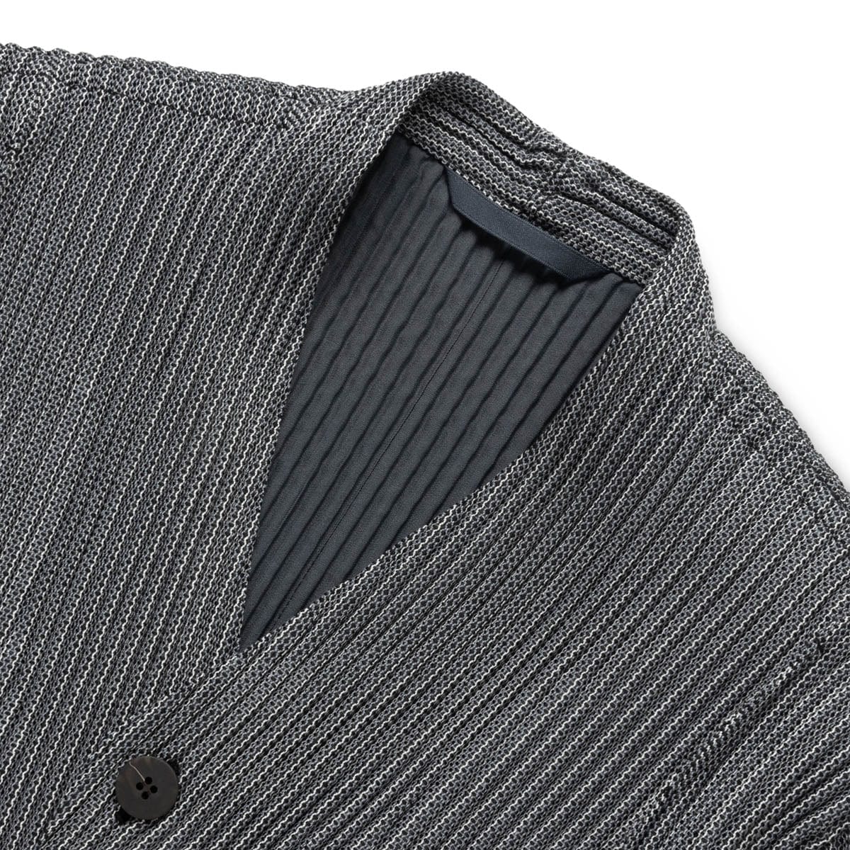 LENO STRIPE JACKET GRAY | Bodega