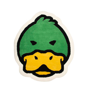 DUCK FACE RUG LARGE GREEN