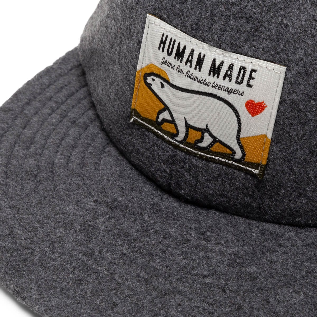 HUMAN MADE Headwear GRAY / O/S FLEECE CAP