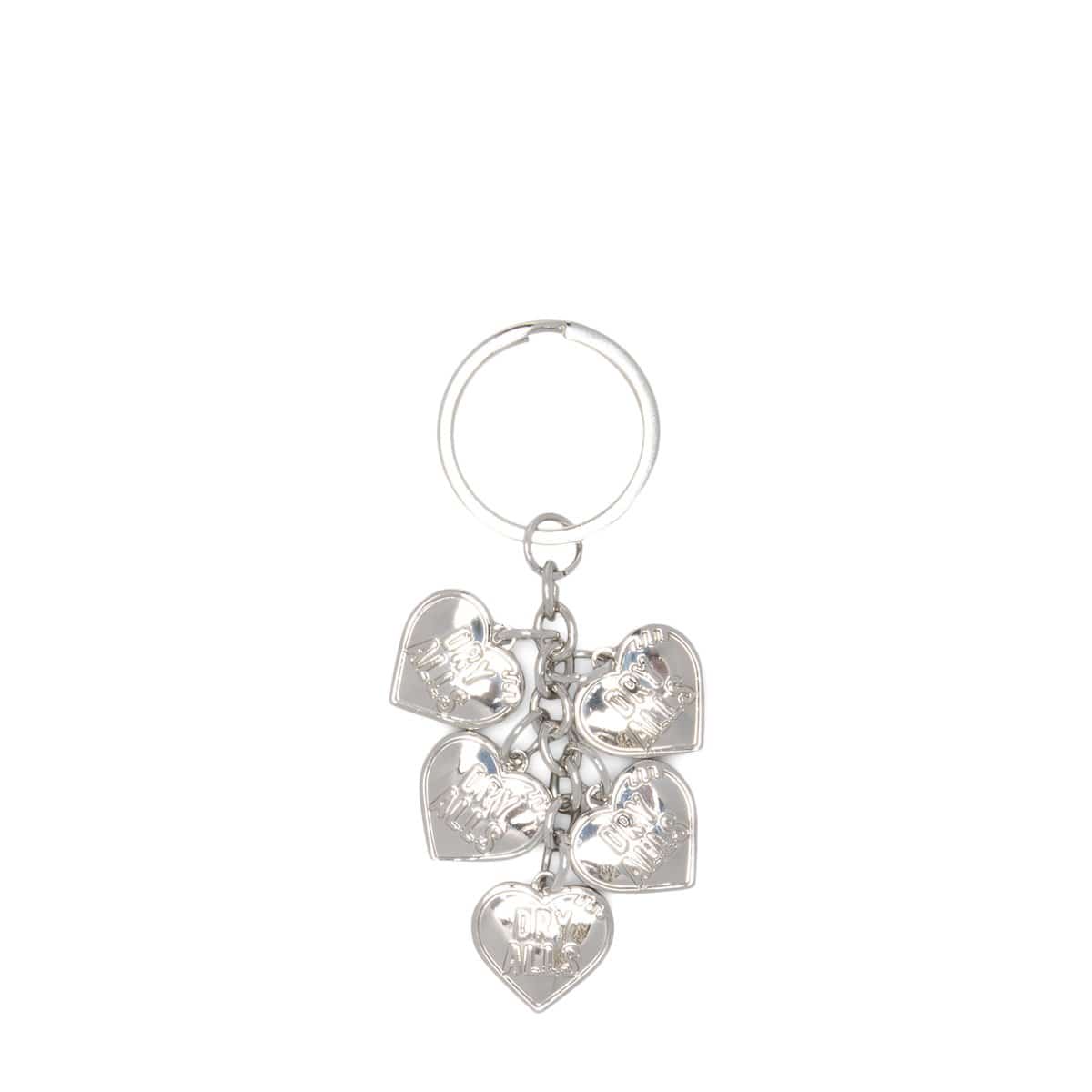 Human Made Bags & Accessories SILVER / O/S HEART KEY CHARM