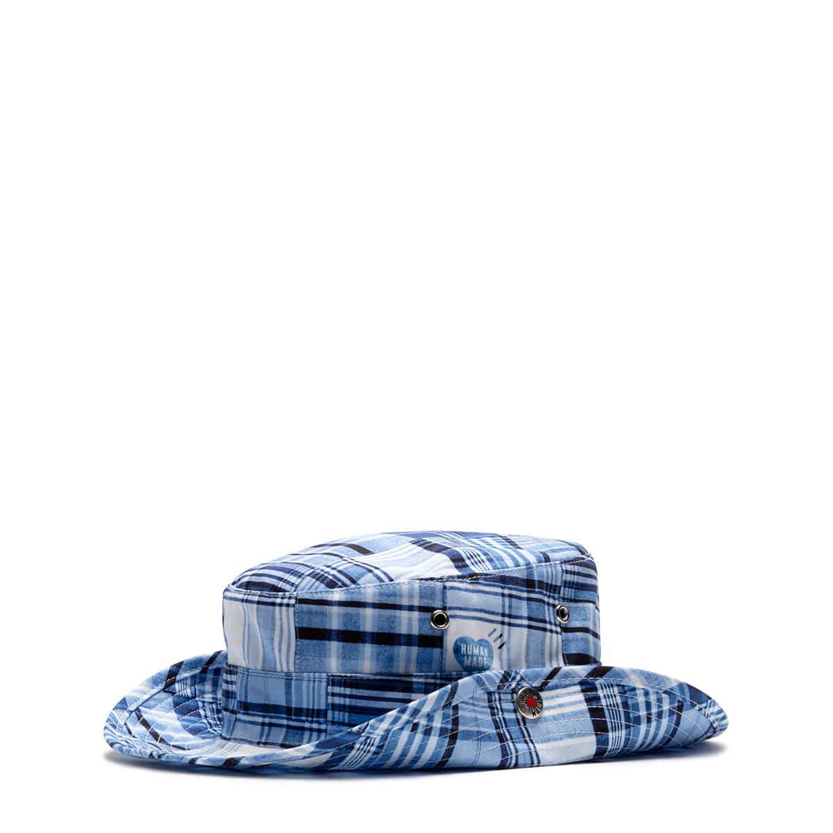 PATCHWORK BUCKET HAT BLUE | Visvim Sport Baton Cap Superfine