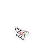 Load image into Gallery viewer, Human Made Bags &amp; Accessories WHITE / O/S / HM21GD068 POLAR BEAR RING
