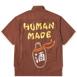 Human Made Shirts STAND COLLAR BOWLING SHIRT