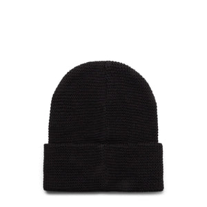 WAFFLE BEANIE BLACK | GmarShops