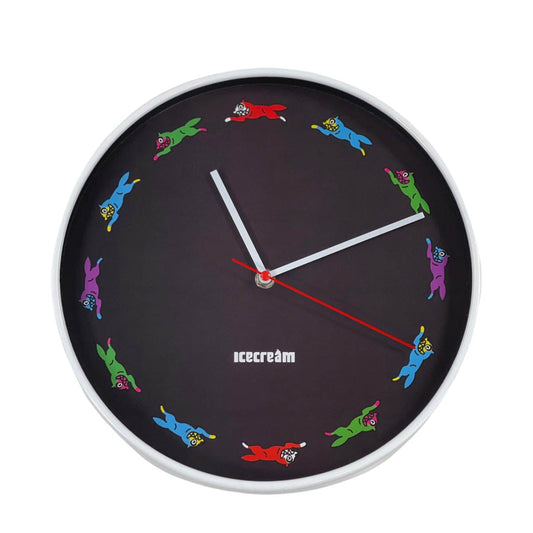 ICECREAM Home BLACK / O/S FATHER TIME CLOCK