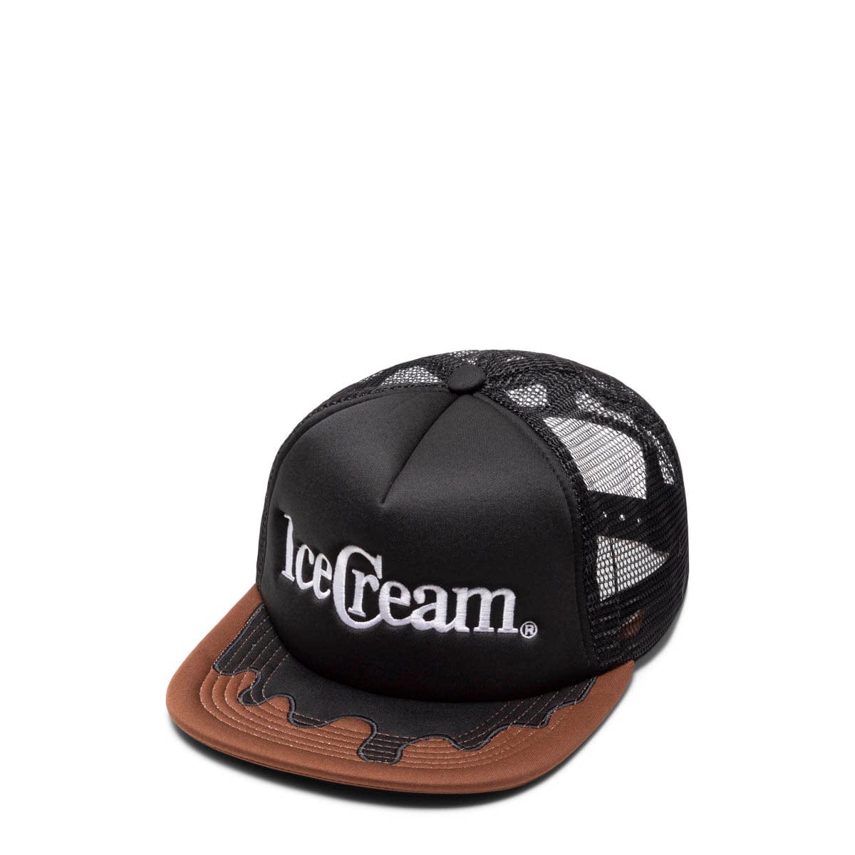 ICECREAM Headwear BLACK / O/S VISION TRUCKER HAT