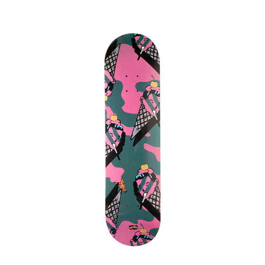 ICECREAM Odds & Ends TIDEPOOL / O/S COTTON CANDY SKATEBOARD