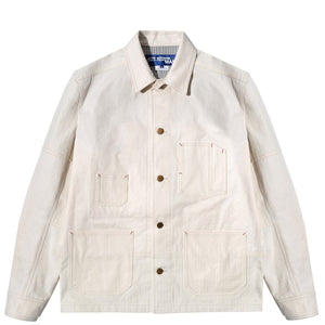 CANVAS X TWILL X HERRINGBONE JACKET Natural – Bodega