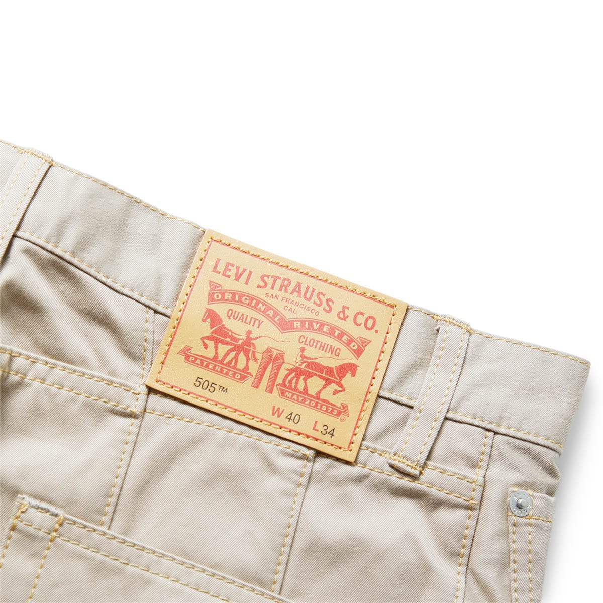 Levis beige homme hot sale