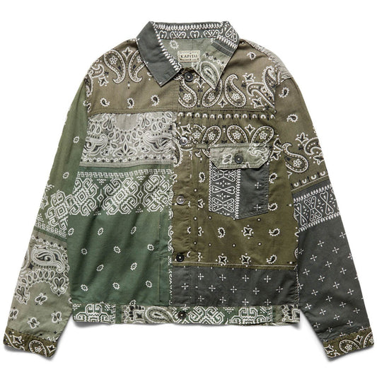 Kapital Outerwear BANDANA PATCHWORK 1ST JACKET