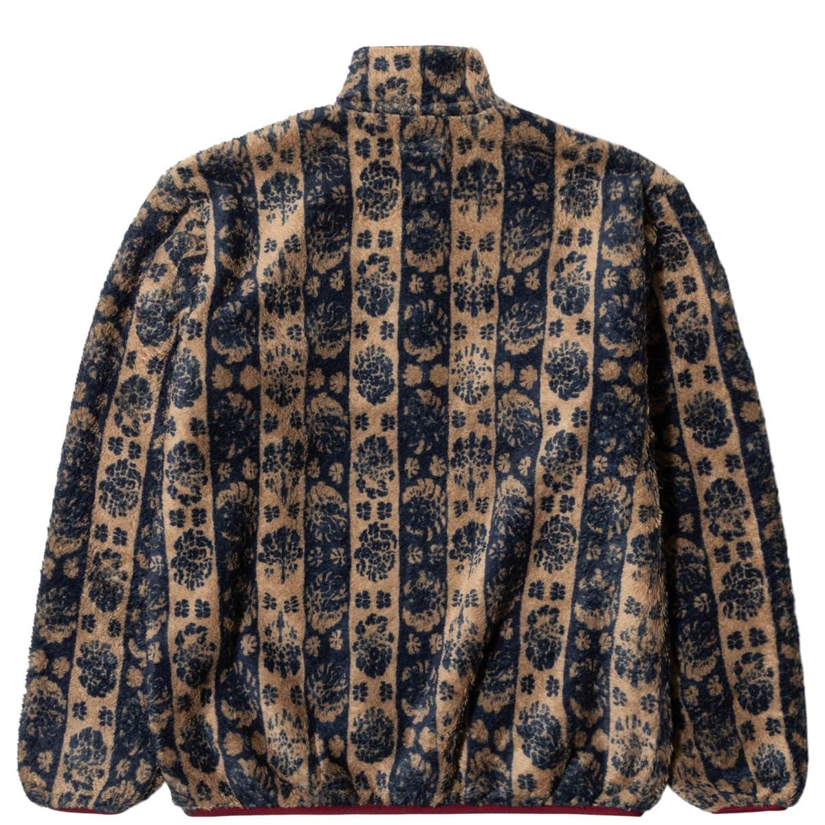 Kapital Outerwear DAMASK STRIPE FLEECE PULLOVER