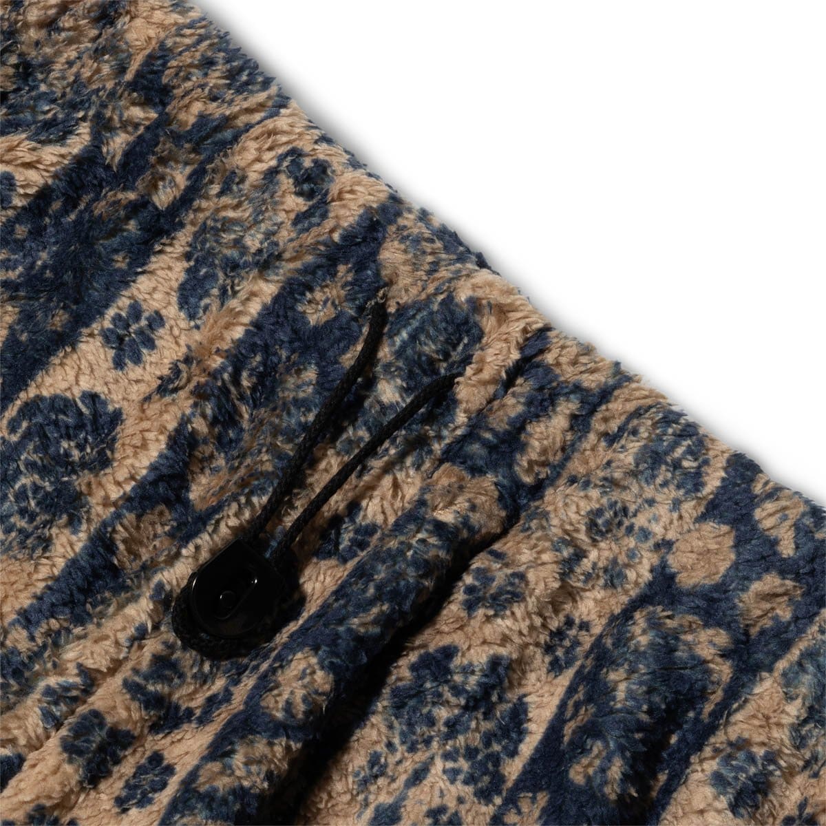 KAPITAL Damask Pattern Fleece Easy Pants Beige Japan Limited