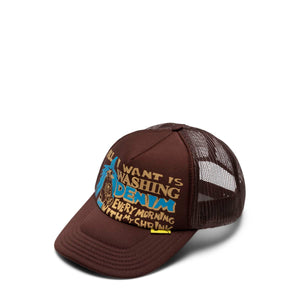 Kapital Headwear BROWN / O/S LAUNDRY-SHRINK TRUCK CAP
