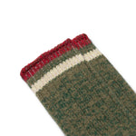 Load image into Gallery viewer, Kapital Bags &amp; Accessories GREEN / O/S 72 YARNS WOOL IVY SMILE SOCKS
