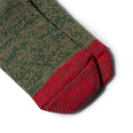 Load image into Gallery viewer, Kapital Bags &amp; Accessories GREEN / O/S 72 YARNS WOOL IVY SMILE SOCKS
