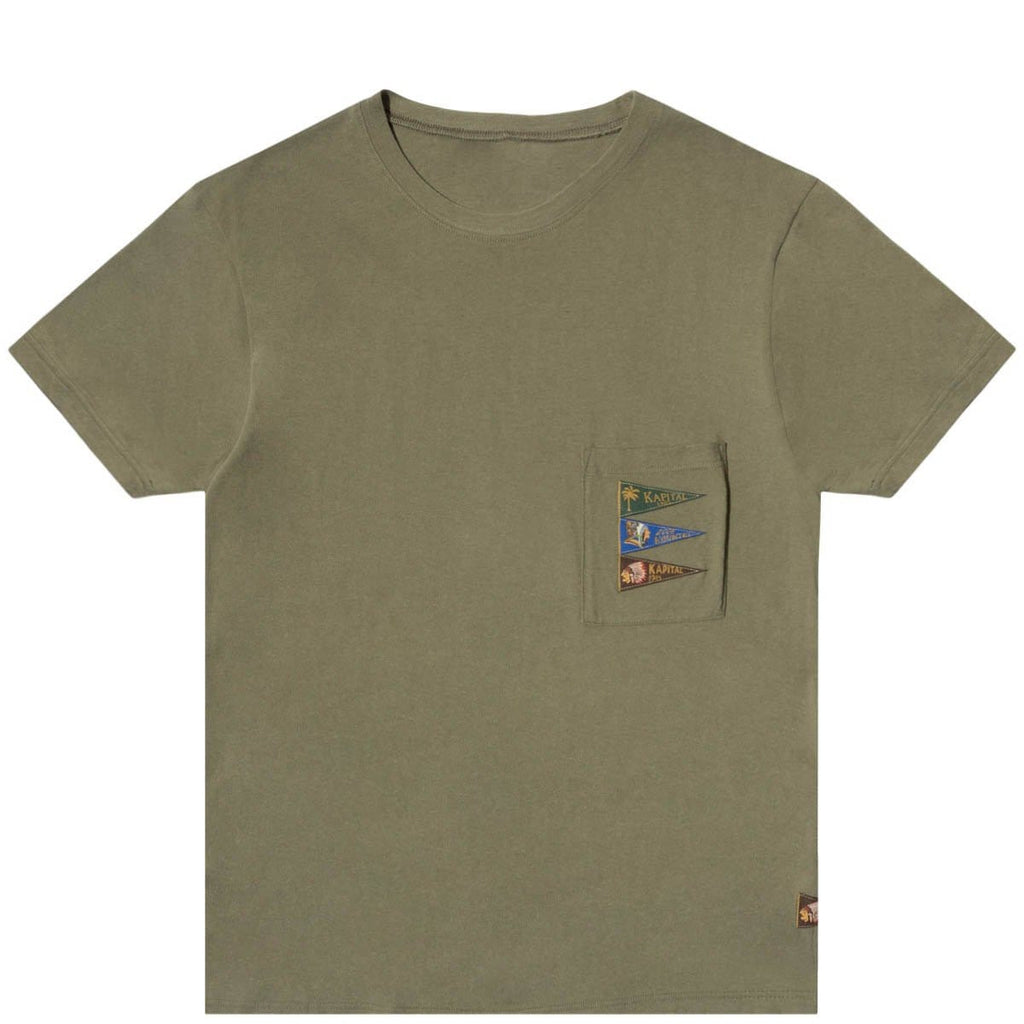 Kapital T-Shirts 20/-JERSEY TORAMI-T (4 FLAGS)