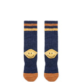 Kapital Socks NAVY / O/S 60 YARNS GRANDRELLE IVY RAINBOW HAPPY HEEL-HOLD SOCKS