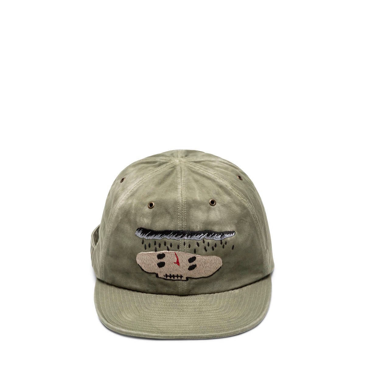 KATSURAGI KOLA CAP SAAA0849 (RAIN RAIN SKULL) KHAKI | GmarShops