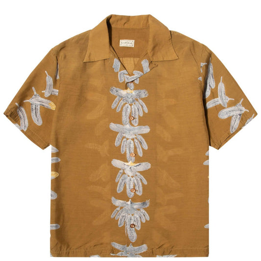 Kapital Shirts GOLD / 3 SILK RAYON EAGLE JEWEL ALOHA SHIRT