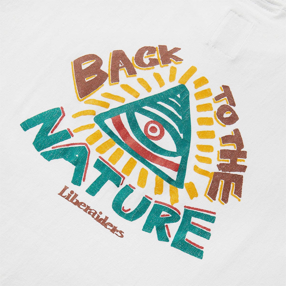 Liberaiders T-Shirts BACK TO THE NATURE TEE