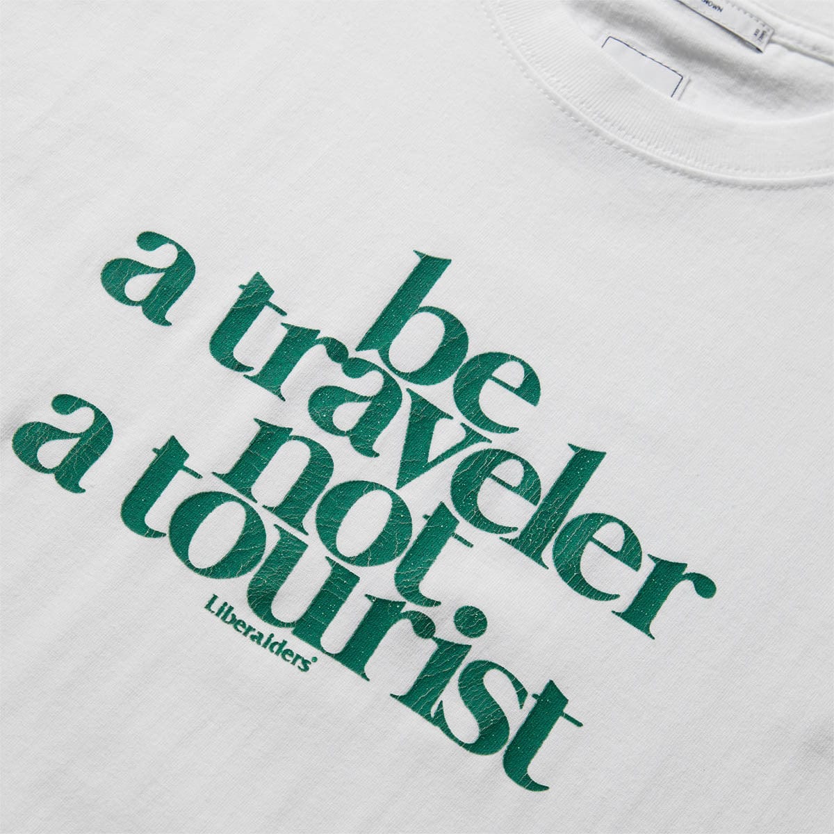 Liberaiders T-Shirts BE A TRAVELER TEE