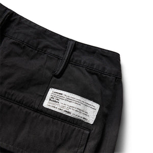 GmarShops | LR PARACHUTE PANTS BLACK | Plus Utility Pocket Front