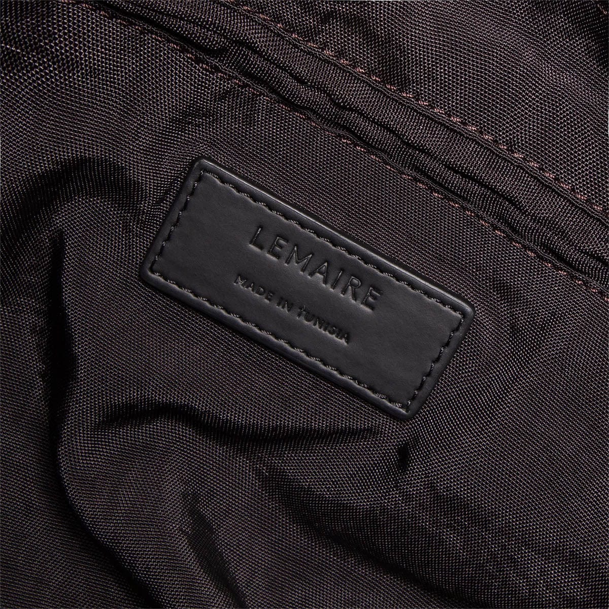 Lemaire Bags DARK CHOCOLATE / O/S SMALL GAME SOFT BAG